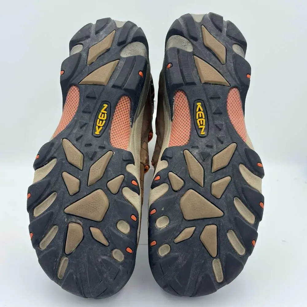 KEEN Arroyo II Sandals Mens 11.5 Brown Leather Hiking Water Shoes 1008419